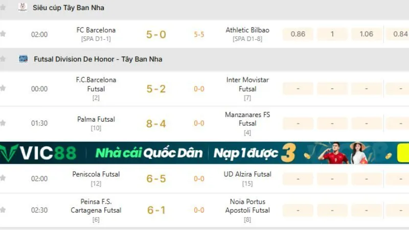 Theo dõi La Liga thời gian thực nhanh chính xác